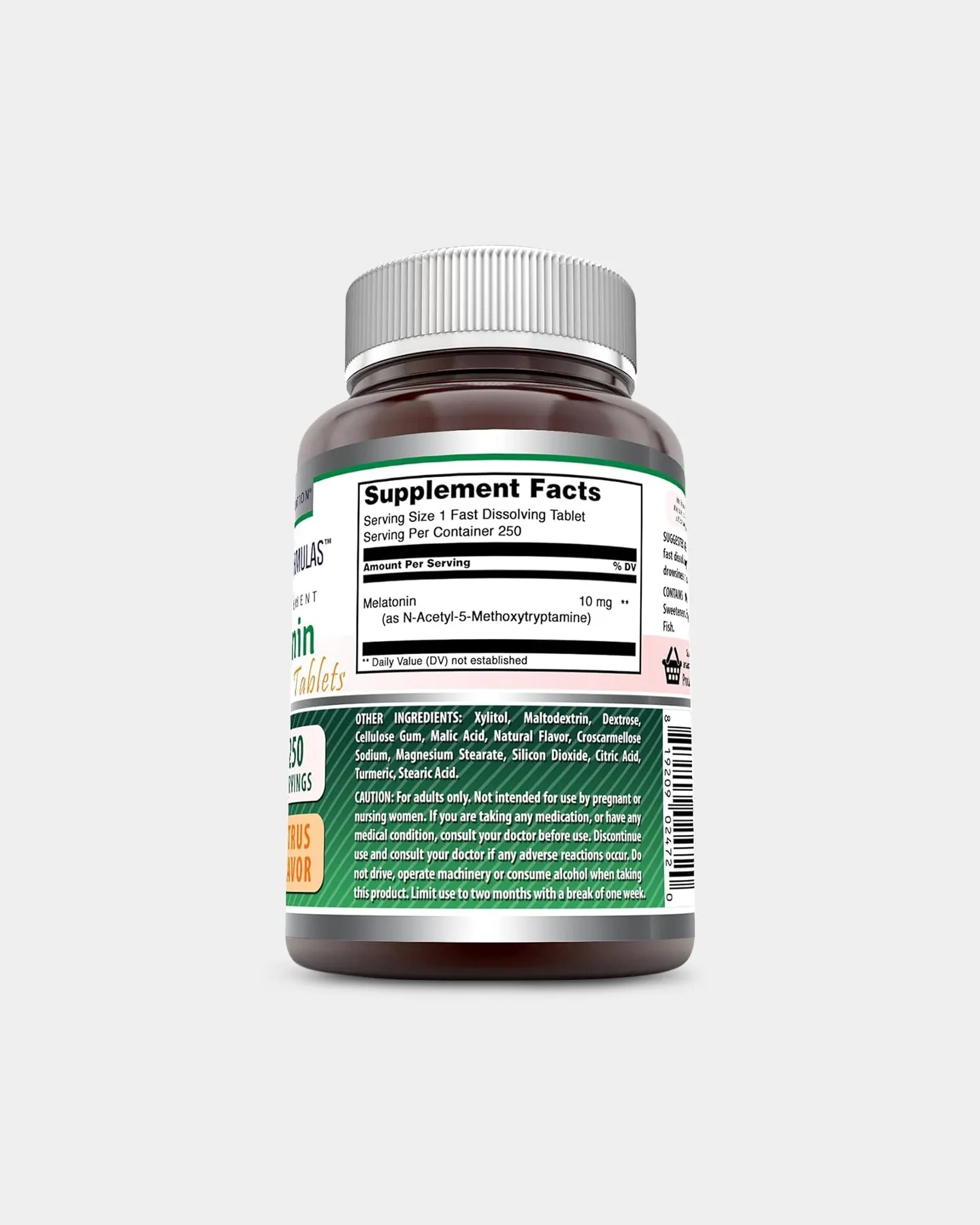 Amazing Nutriton Amazing Formulas Melatonin - Fast Dissolving 10 MG