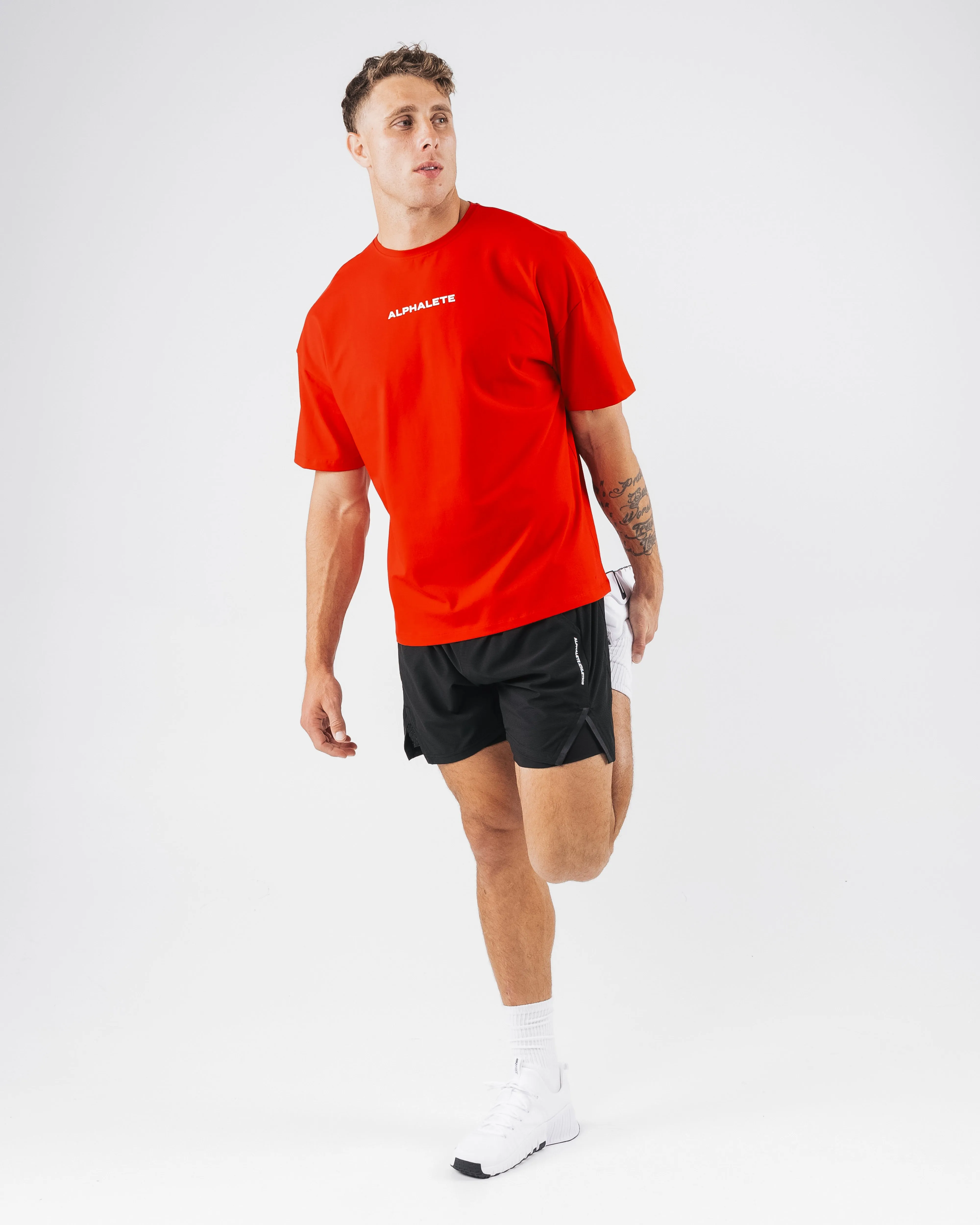 Anniversary Tee - Formula Red