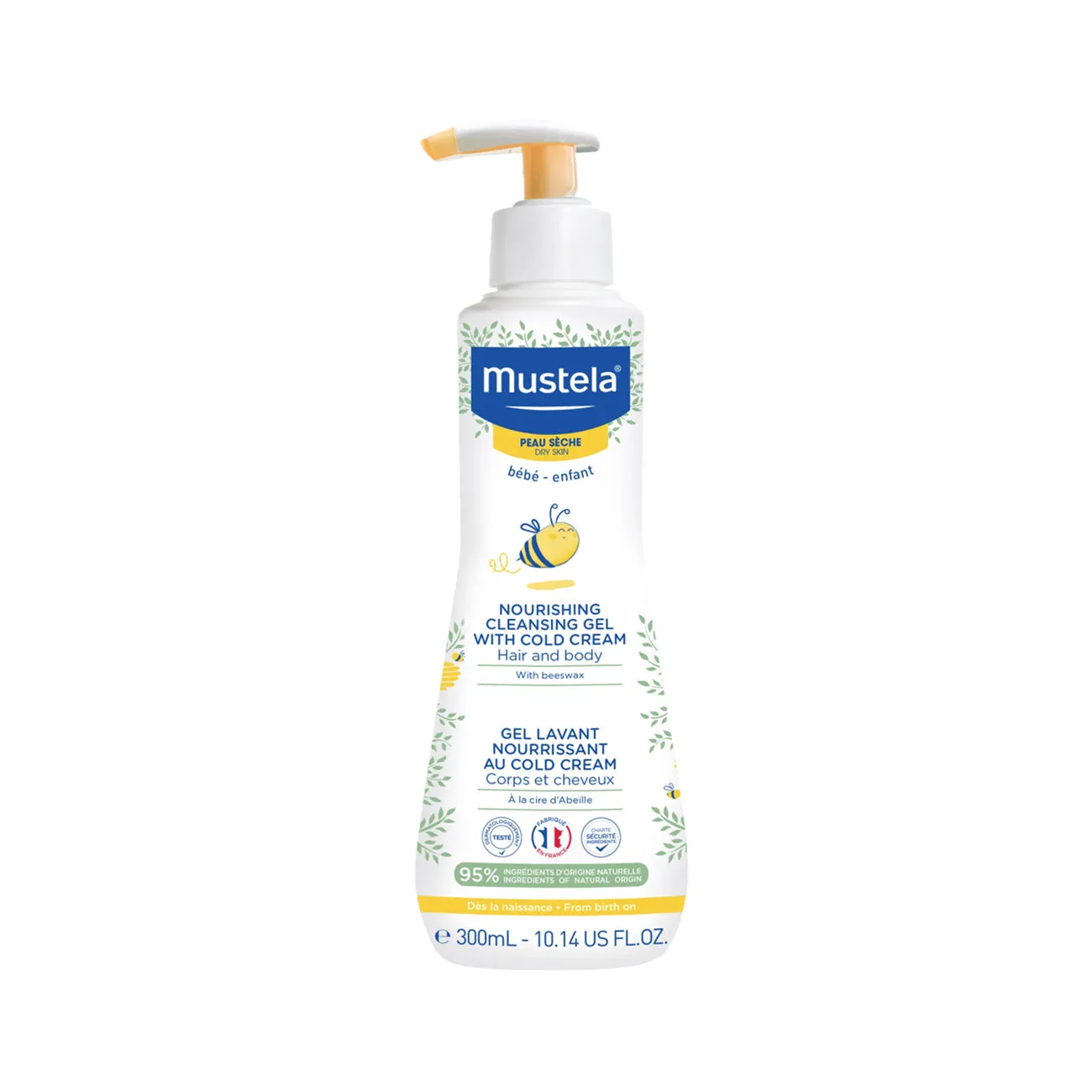 Baby & Child Nourishing Cleansing Gel with Cold Cream - Hair and Body