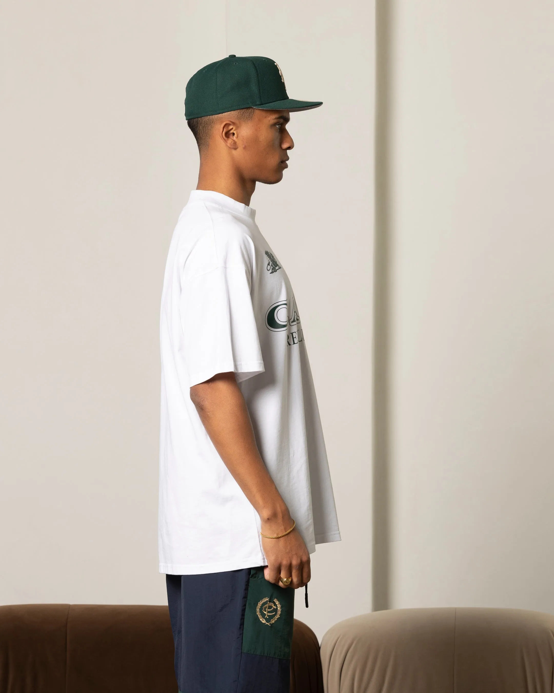 Carre Formula Oversized T-Shirt White