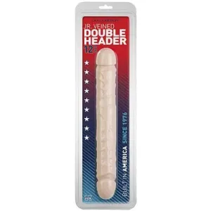 Dildos and Dongs Junior Veined Double Header 12"