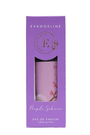 EVANGELINE Purple Sakura Eau De Parfum Natural Spray (100ml)