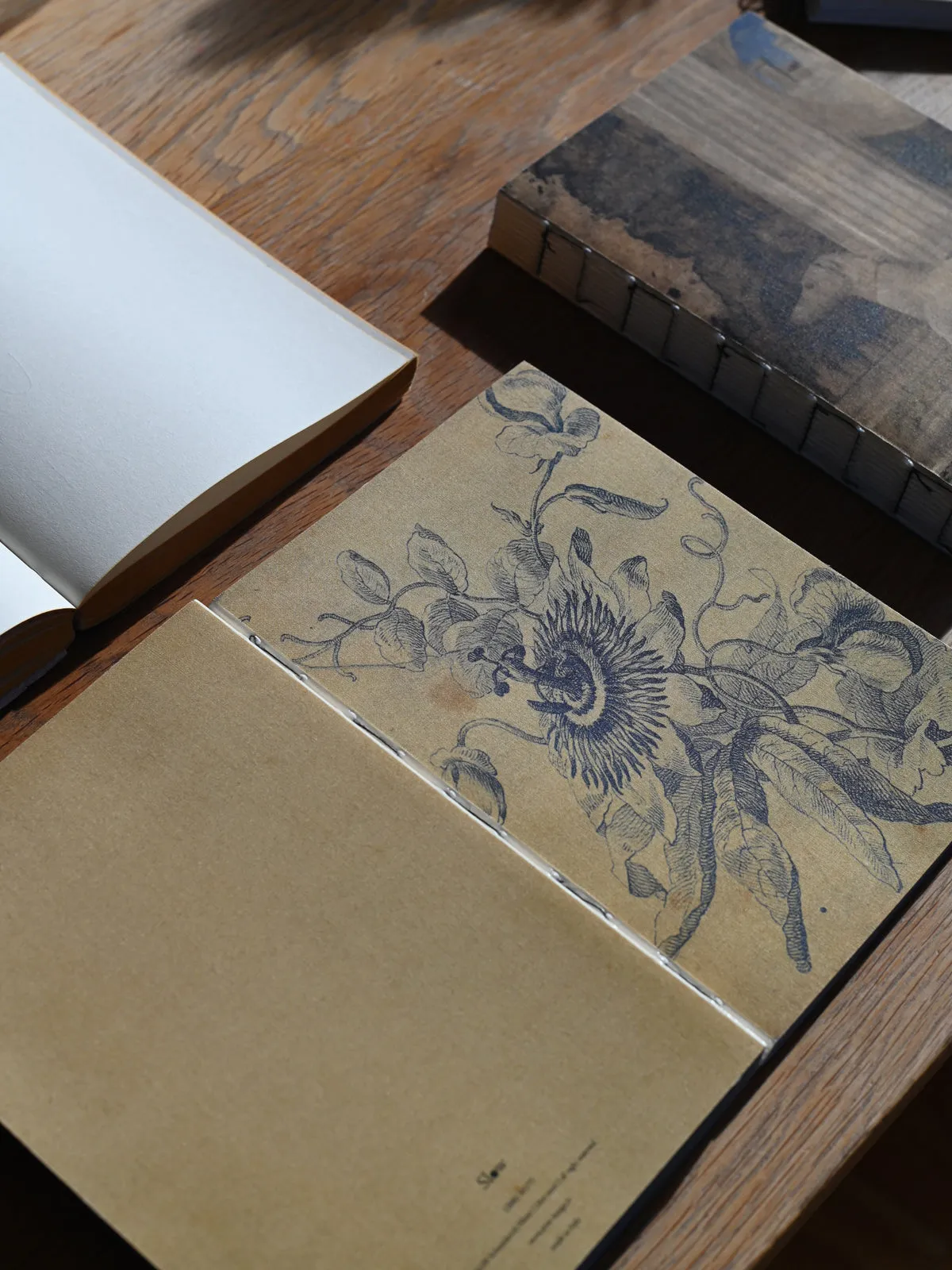 Libri Multi Canvas Notebook - Blue Flower