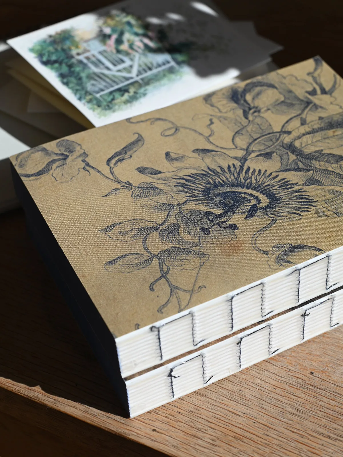 Libri Multi Canvas Notebook - Blue Flower