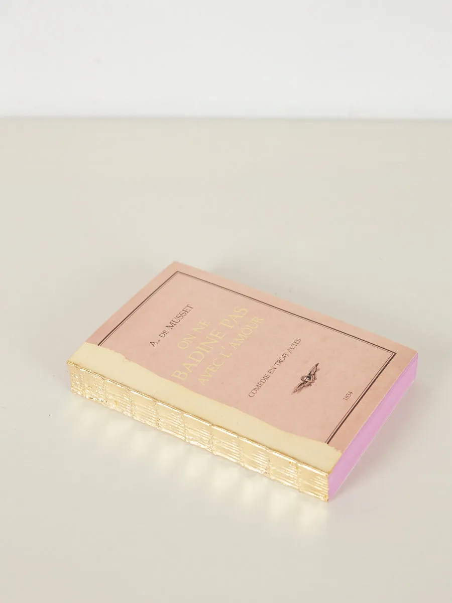 Libri Multi Small Notebook with Gold Leaf - Avec Lamour