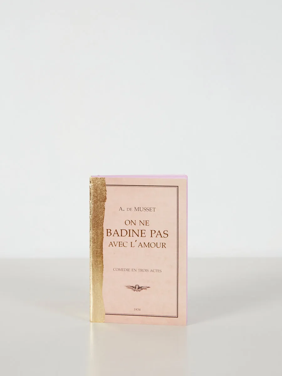 Libri Multi Small Notebook with Gold Leaf - Avec Lamour