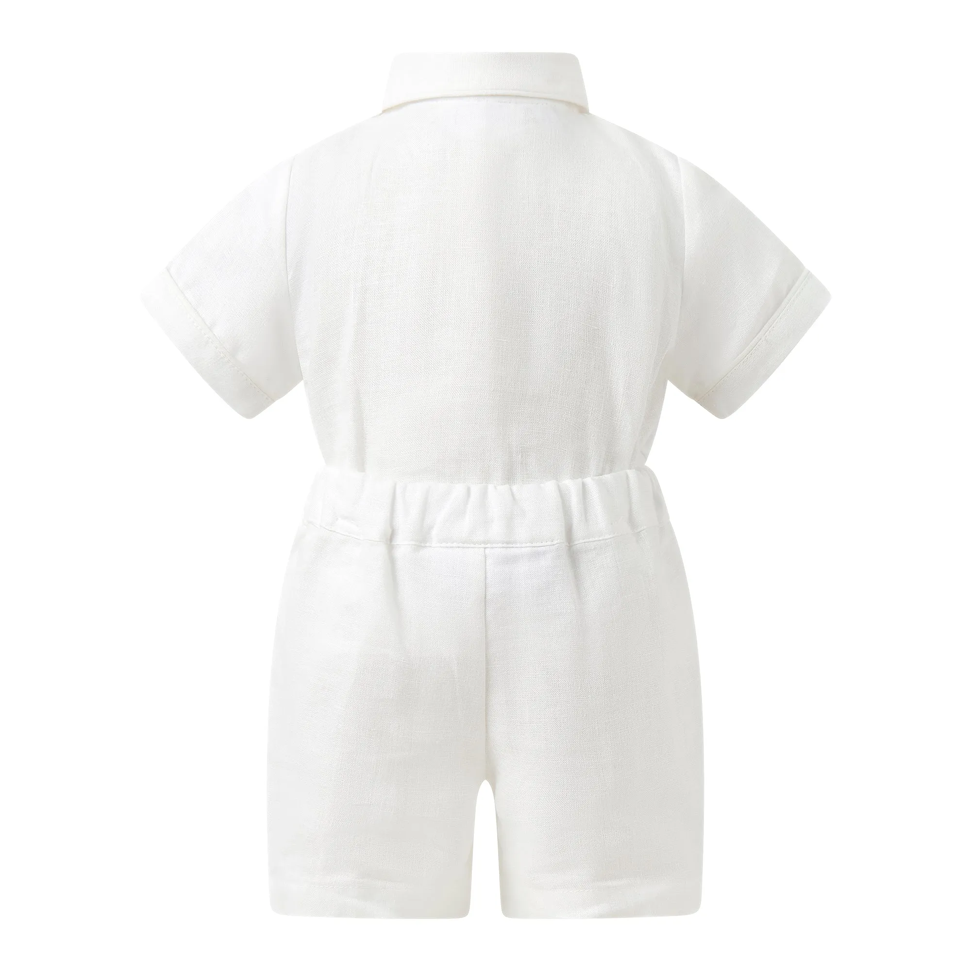 Linen Shirt and Short Set